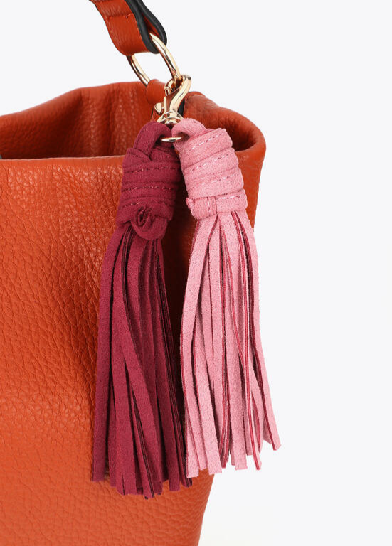 SHOPPER EM ECOPELE COM PORMENOR DE FRANJAS LC - LOLA CASADEMUNT
