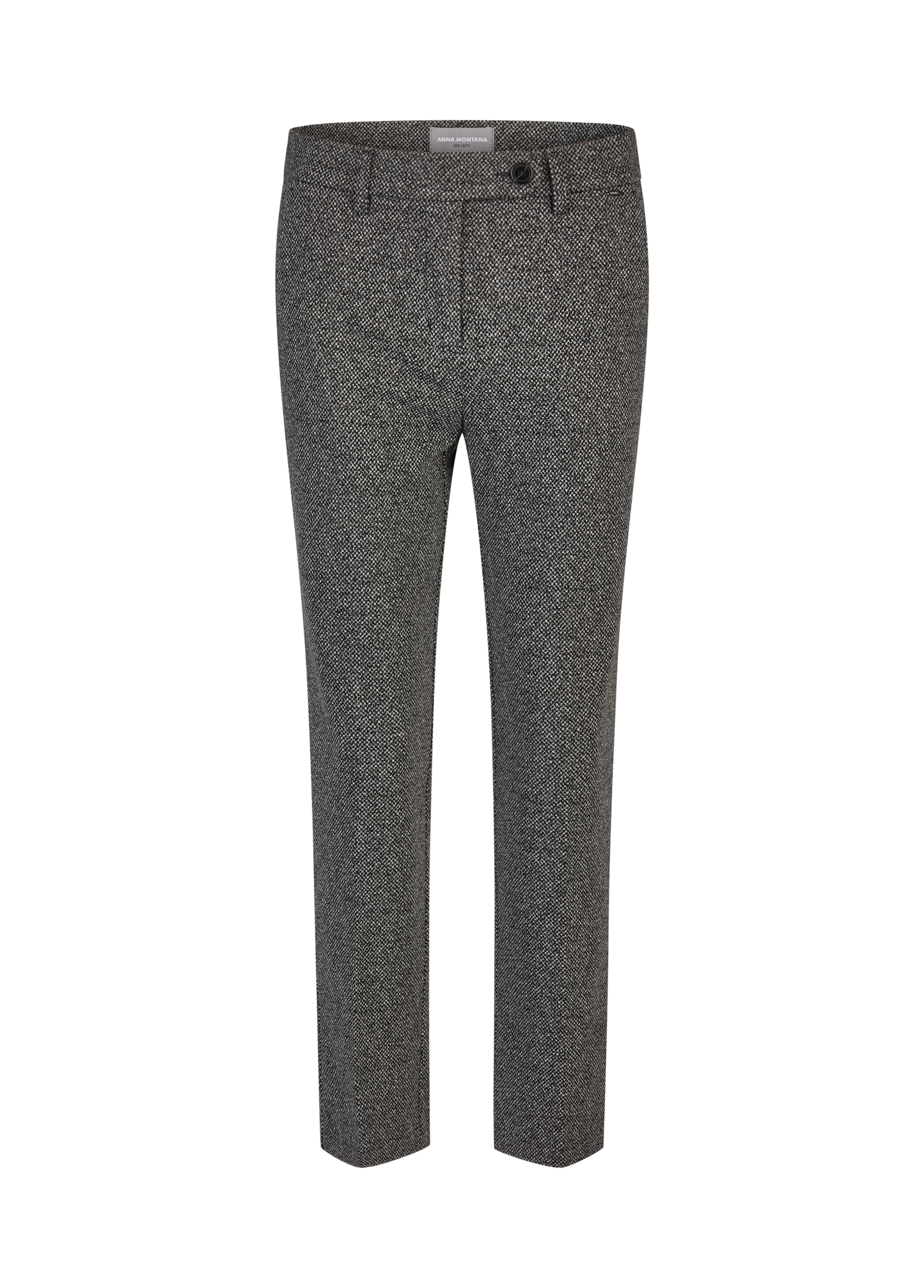 CALÇAS TEXTURADAS PRETO E BRANCO - ANNA MONTANA