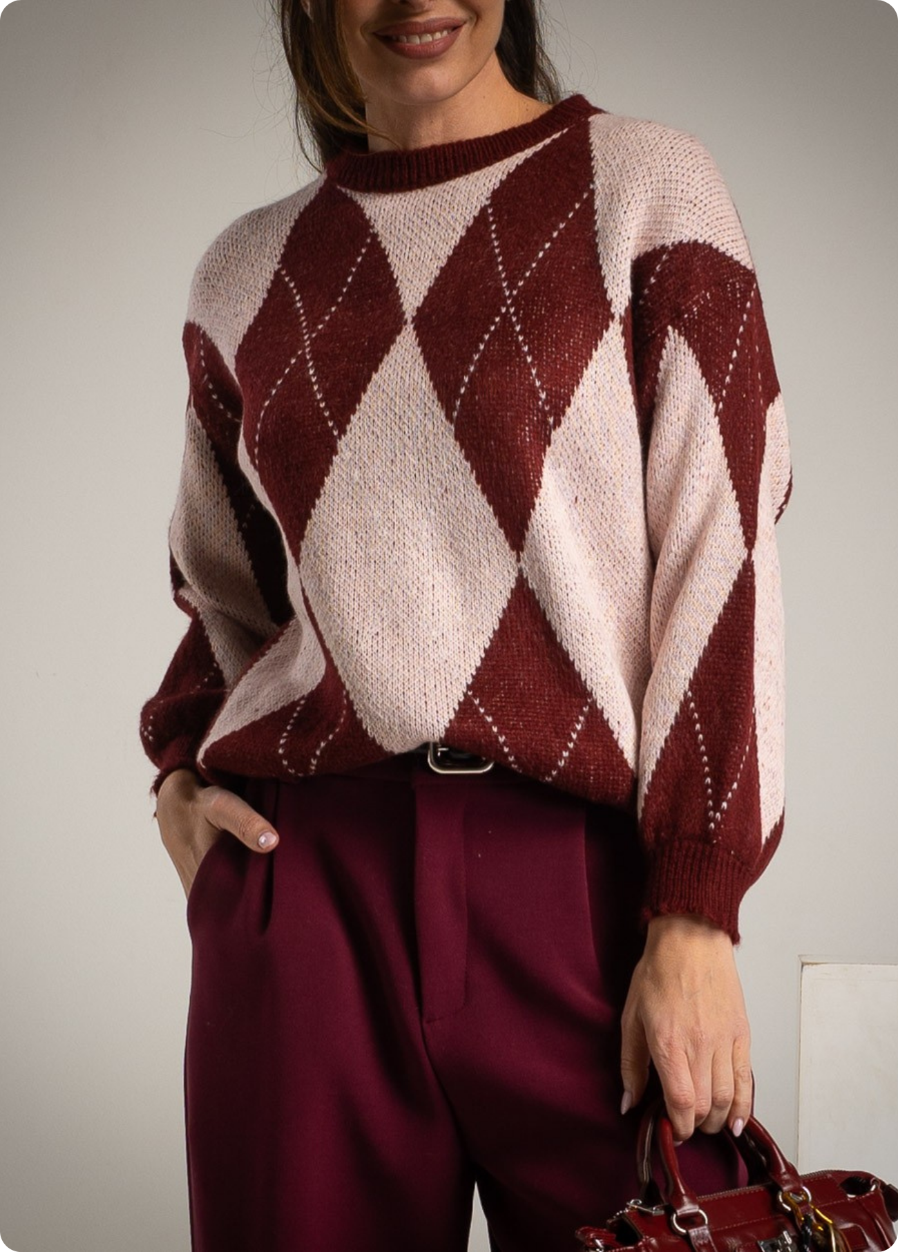 CAMISOLA BICOLOR DE LONSÂNGULOS - ALIBY