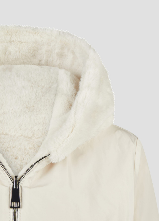 PARKA PÉROLA REVERSÍVEL IMPERMEÁVEL OU PÊLO - BARBARA LEBEK