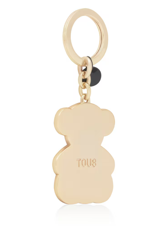PORTA-CHAVES BOLD BEAR LINES EM PRETO - TOUS