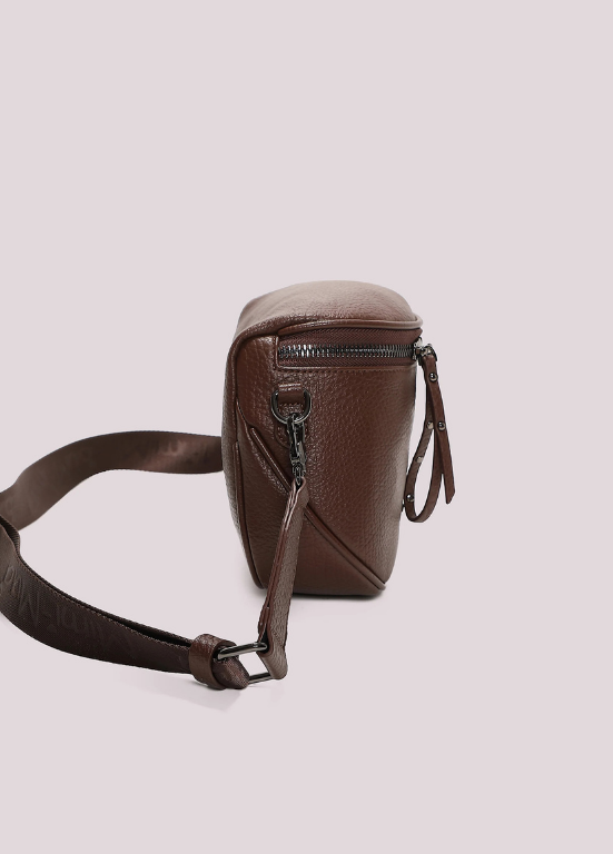 BOLSA DE CINTURA COM ALÇA DE OMBRO COM LOGÓTIPO - MIMI MUA