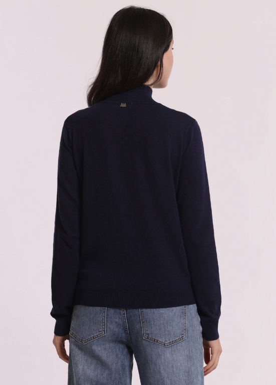 CAMISOLA COM LOSANGOS VERTICAIS EM COR CONTRASTANTE - MIMI MUA