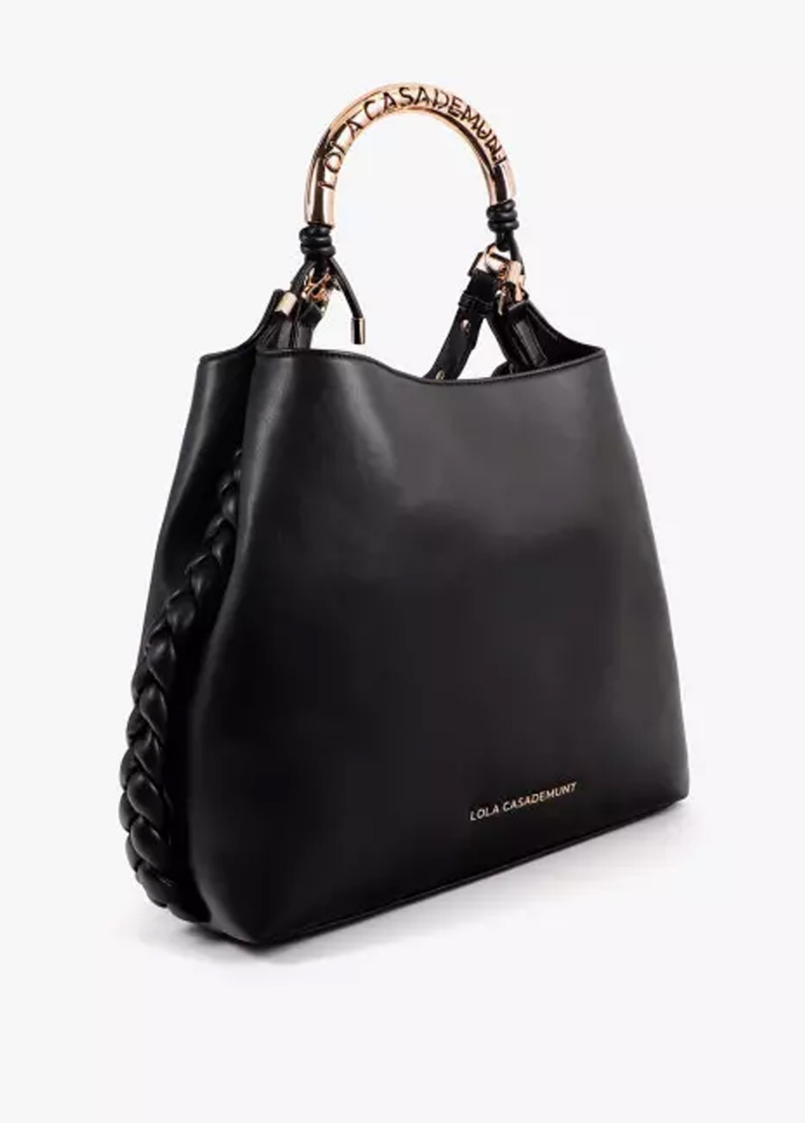 MALA SHOPPER ICÓNICA 1981 COM ALÇA METÁLICA PERSONALIZADA - LOLA CASADEMUNT