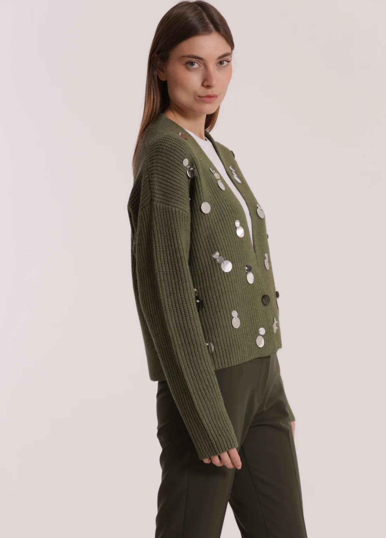CARDIGAN COM STRASS - MIMI MUA