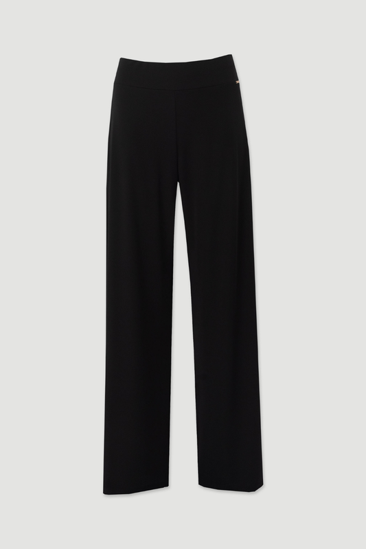 CALÇAS DE MALHA FRIA WIDE LEG - FERRACHE