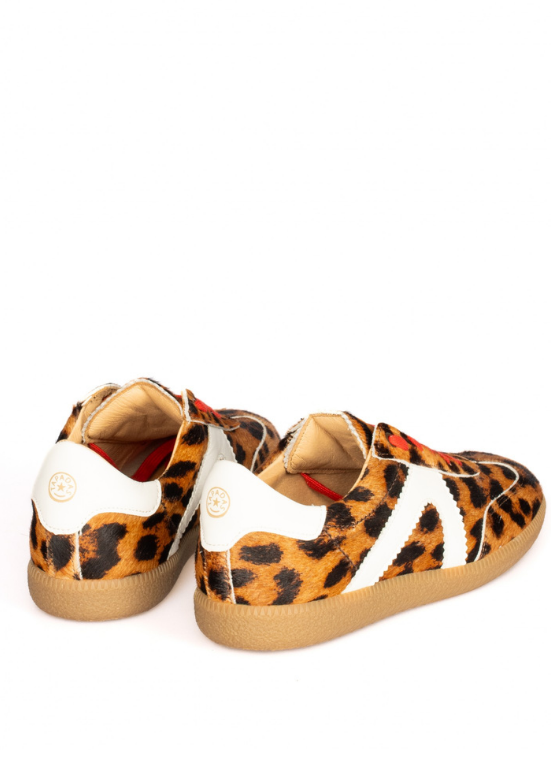 TÉNIS LEOPARDO COM PELE