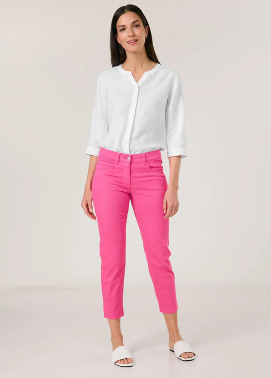 JEANS SUPER ELÁSTICOS 3/4 ROSA - GERRY WEBER