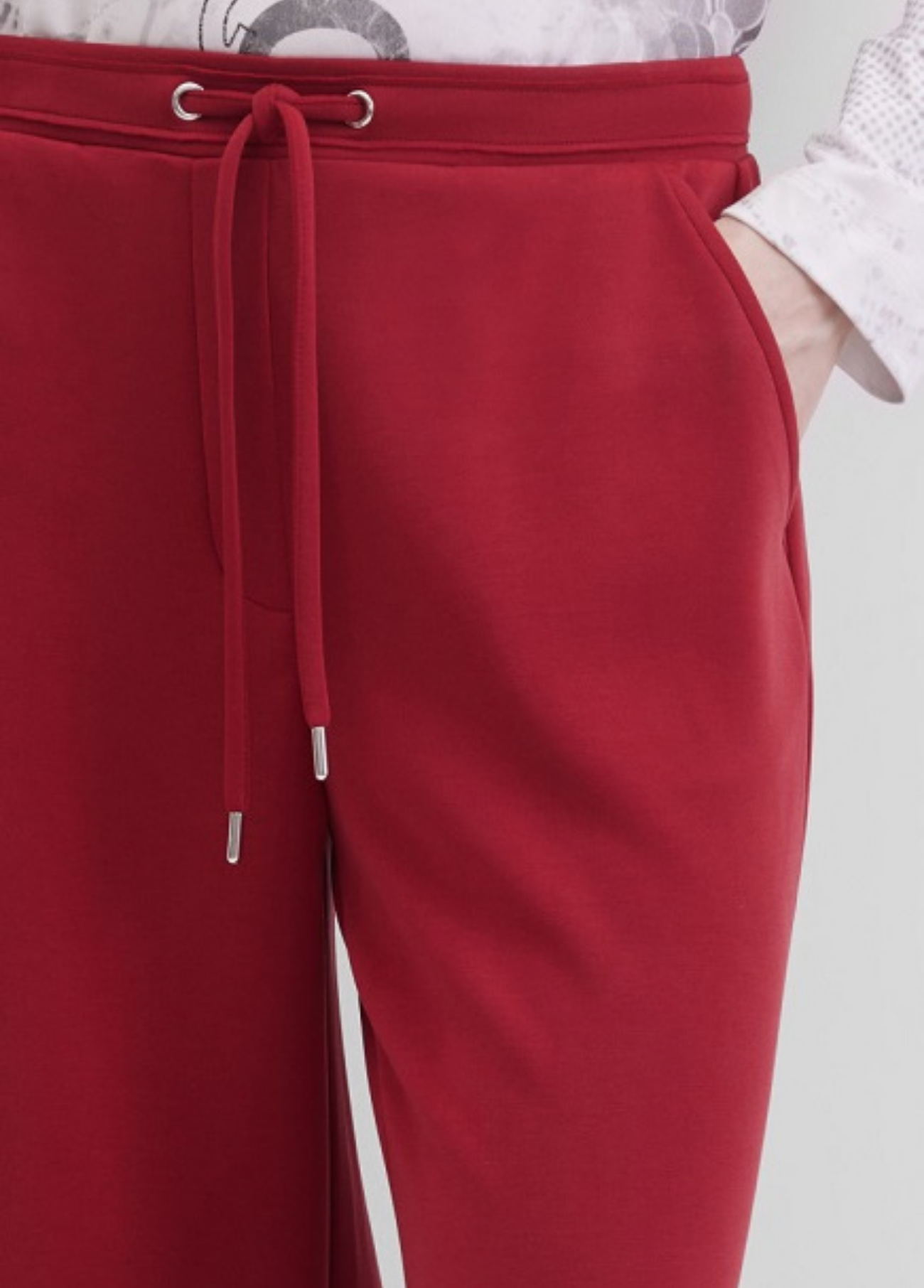CALÇAS WIDE LEG MALHA EXTRA SUAVE - GERRY WEBER