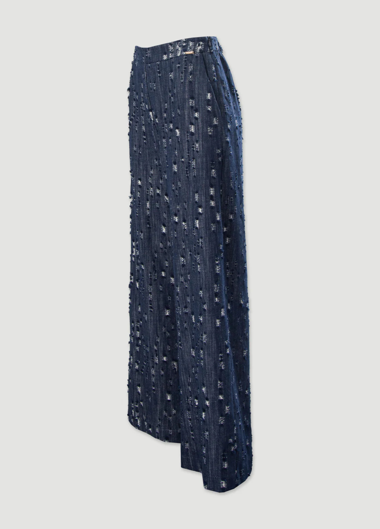 JEANS FEMININOS WIDE LEG COM RELEVOS - FERRACHE