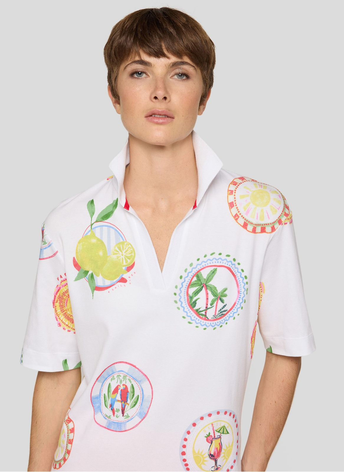 T-SHIRT LEVE COM TEMA "CIAO SICILIA" - RABE