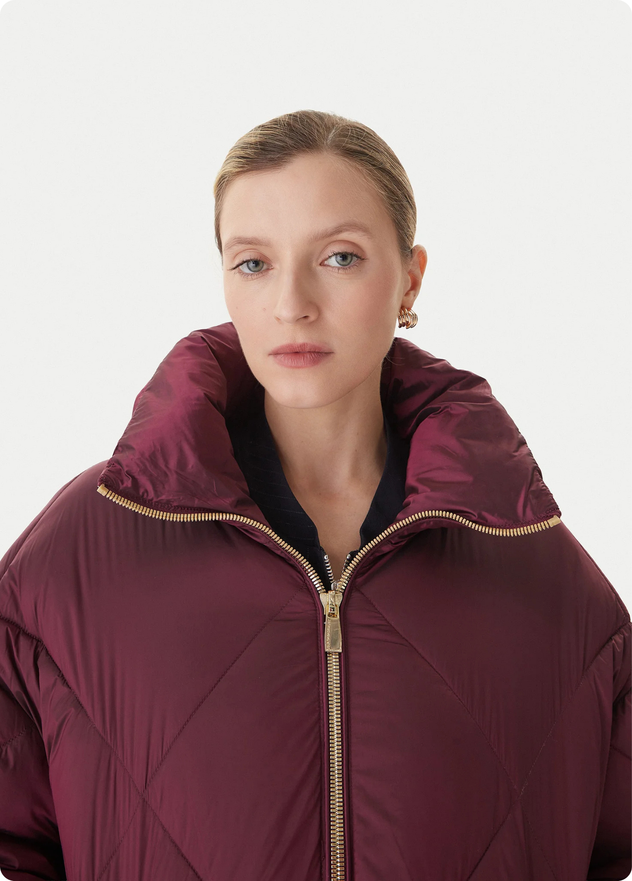 PARKA ACOLCHOADA BORDEAUX - LOLA CASADEMUNT BY MAITE
