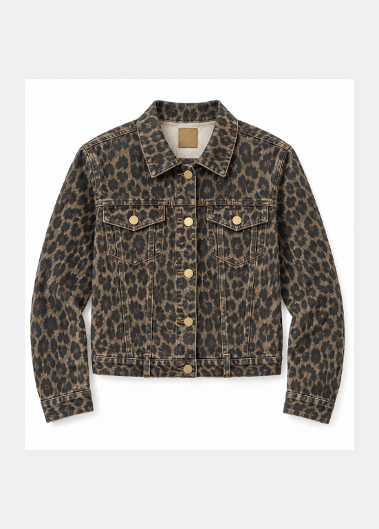 BLUSÃO DE GANGA ANIMAL PRINT - ALIBY
