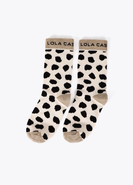 CONJUNTO PRESENTE DE MEIAS ESTAMPADAS LUREX
