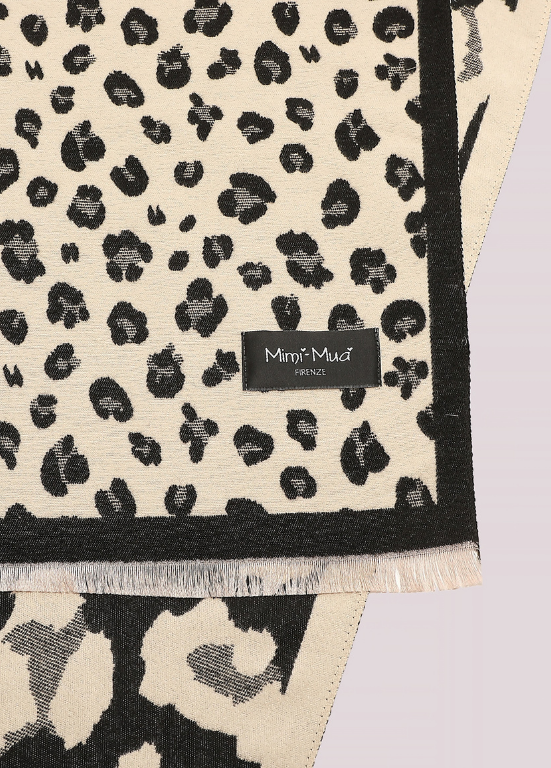 CACHECOL MACIO COM ANIMAL PRINT - MIMI MUA