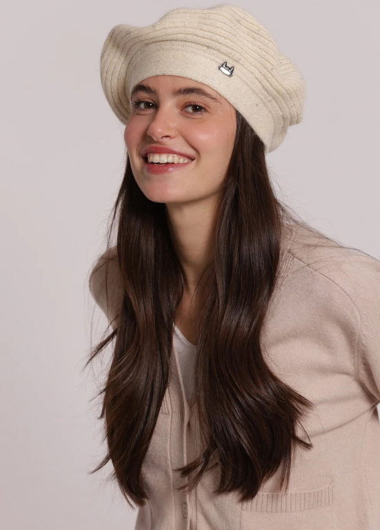 BOINA DE MALHA CANELADA - MIMI-MUA