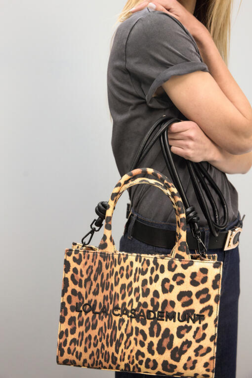 MALA TOTE ANIMAL PRINT - LOLA CASADEMUNT