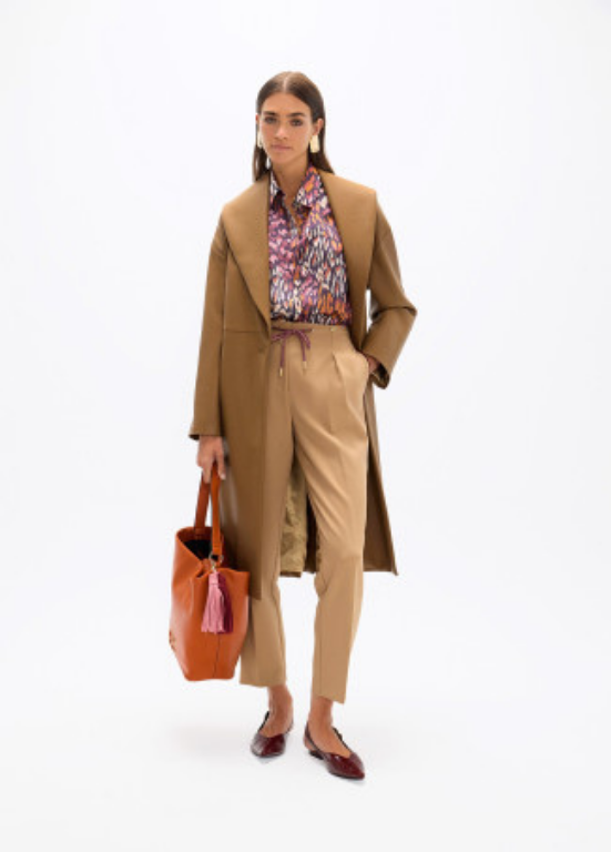 CAMISA ROXA COM ANIMAL PRINT - LOLA CASADEMUNT
