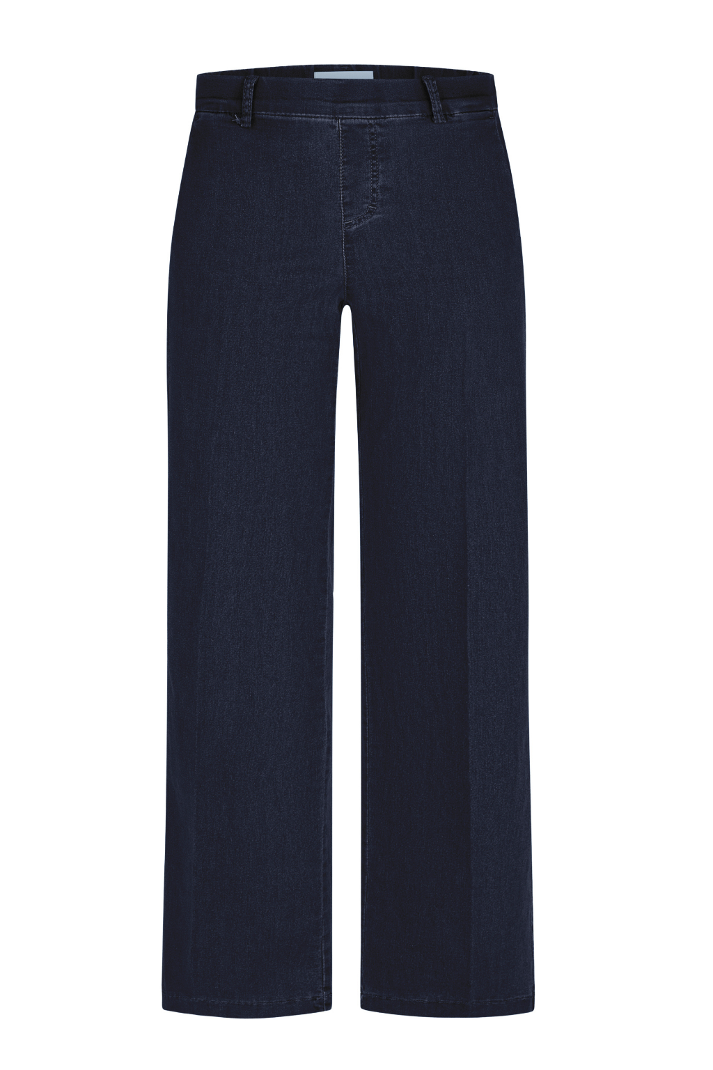 CALÇAS DE GANGA ALEMÃS DE CORTE DIREITO E ELÁSTICO NA CINTURA - ANNA MONTANA