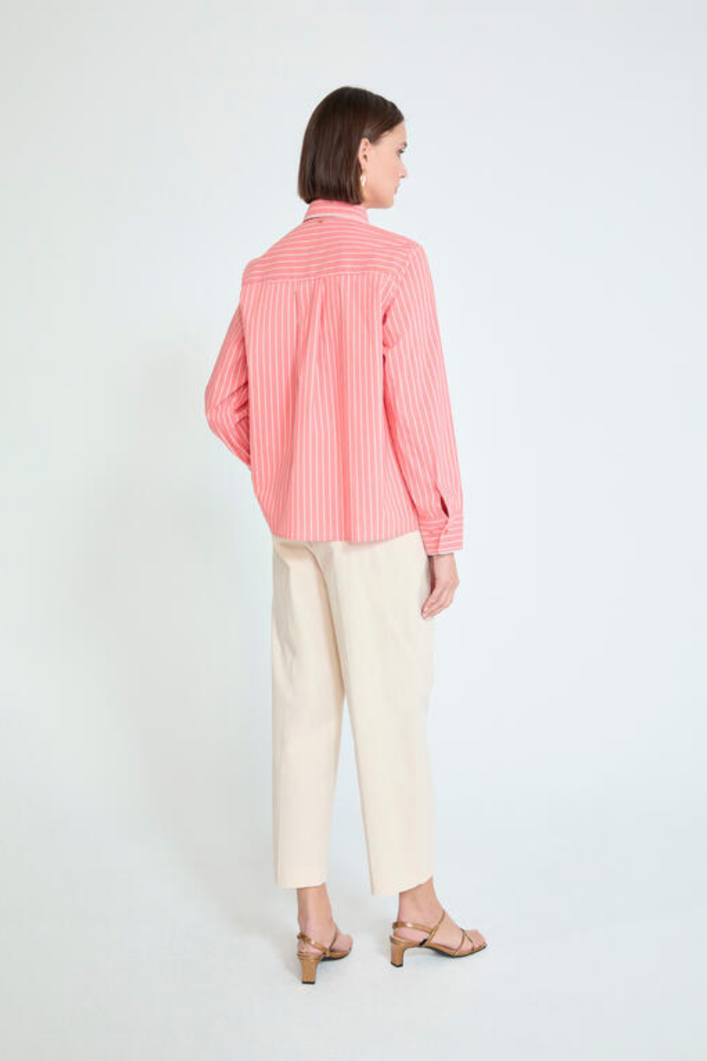 CAMISA CORAL ÀS RISCAS - LOLA CASADEMUNT BY MAITE