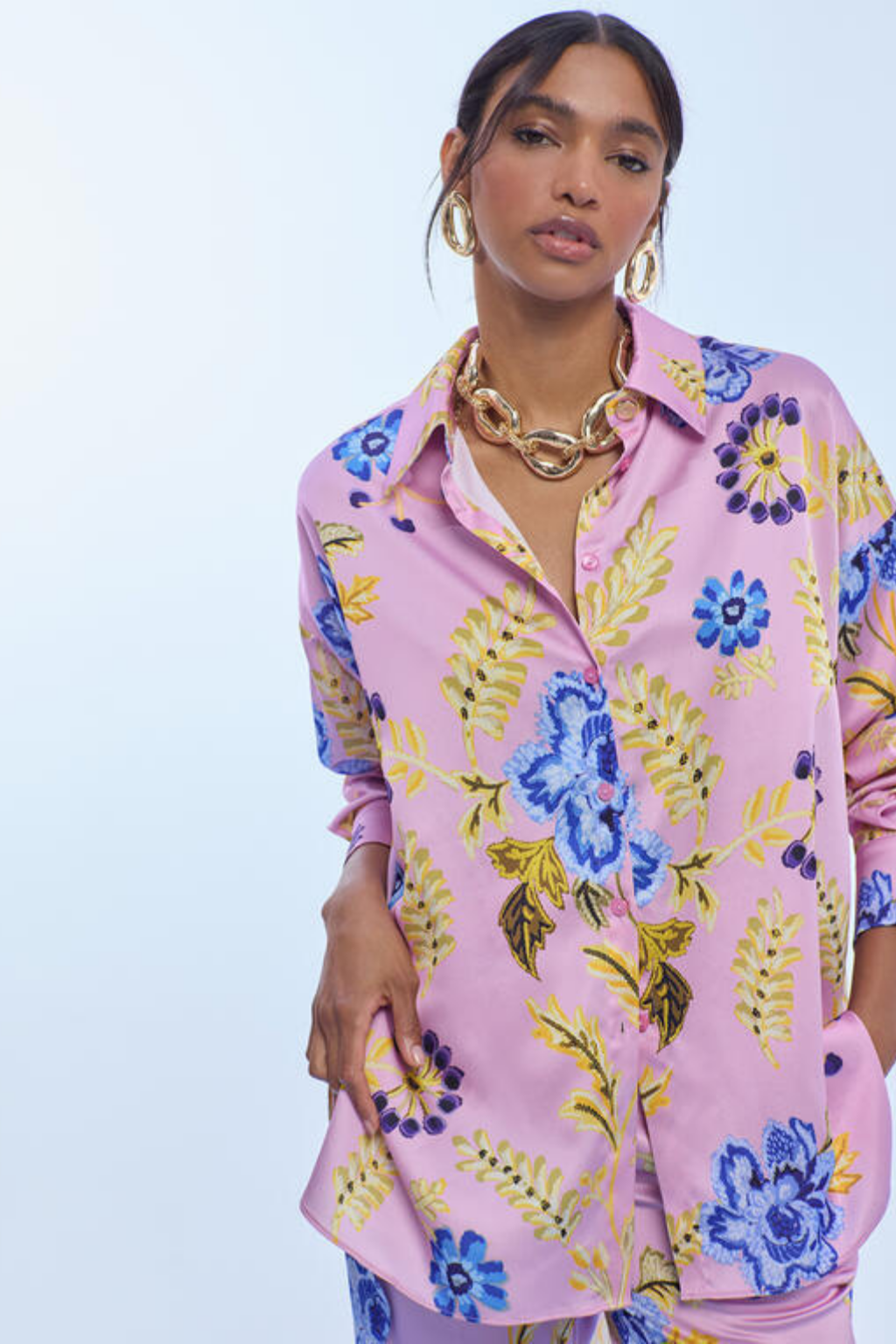 CAMISA ESTAMPADO FLORAL - LOLA CASADEMUNT
