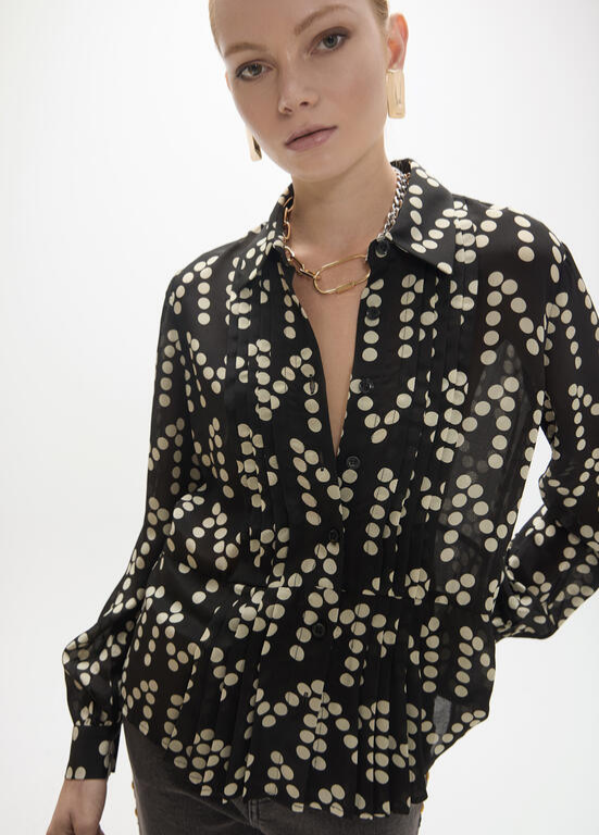 CAMISA COM MONOGRAMA EM BOLINHAS BY MAITE - LOLA CASADEMUNT