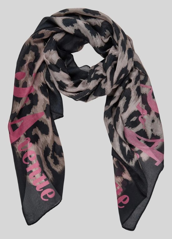 ECHARPE ESTAMPADO EM ANIMAL PRINT - RABE