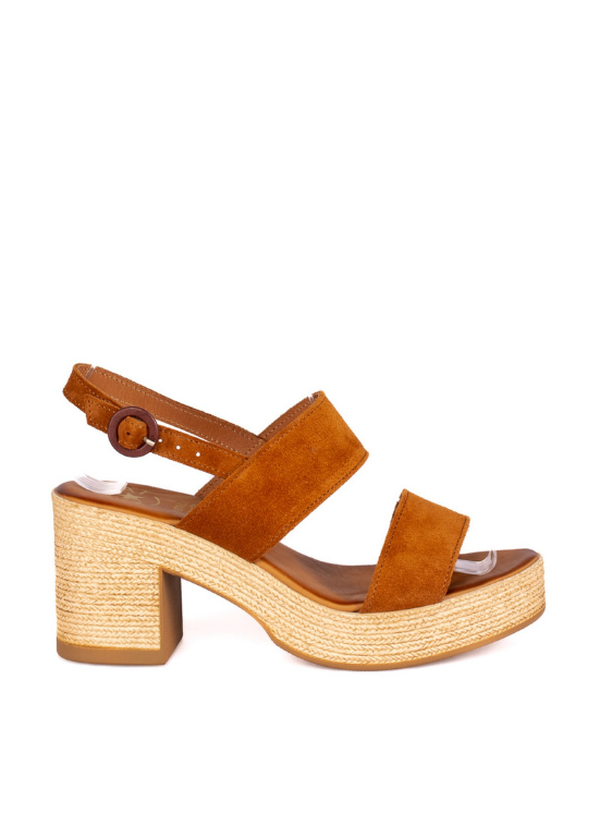 SANDALIAS DE PLATAFORMA ELEGANTES - TAPADAS