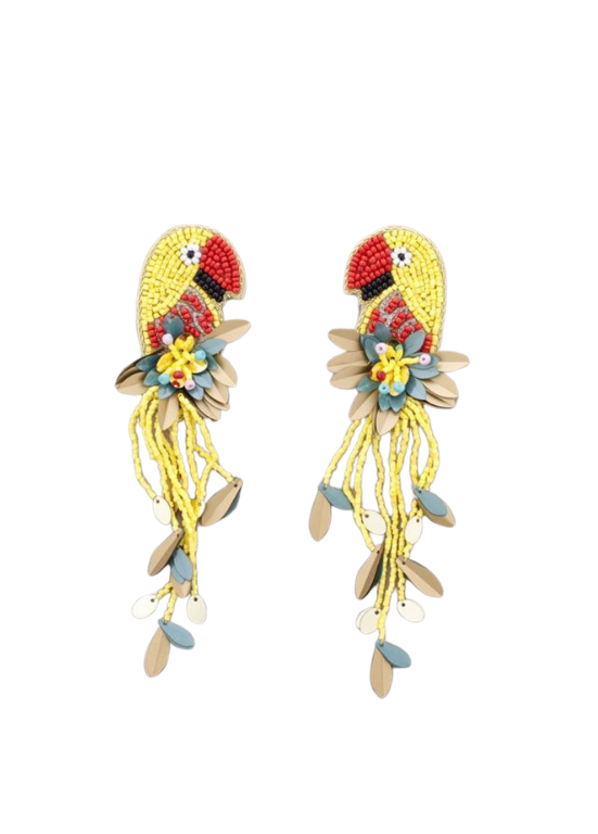BRINCOS DE MISSANGAS TROPICAIS - ALIBY