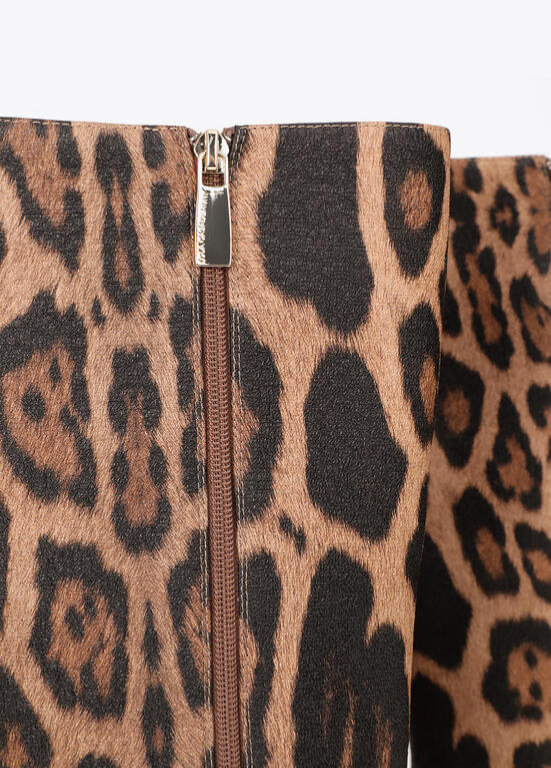 BOTAS ANIMAL PRINT COM FECHO - LOLA CASADEMUNT