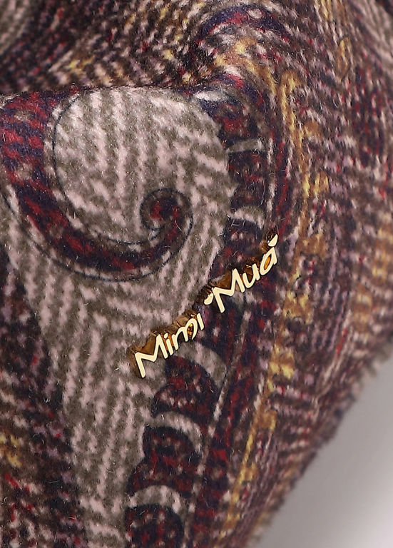 MALA DE OMBRO COM ESTAMPADO DE CORNUCÓPIAS - MIMI MUA
