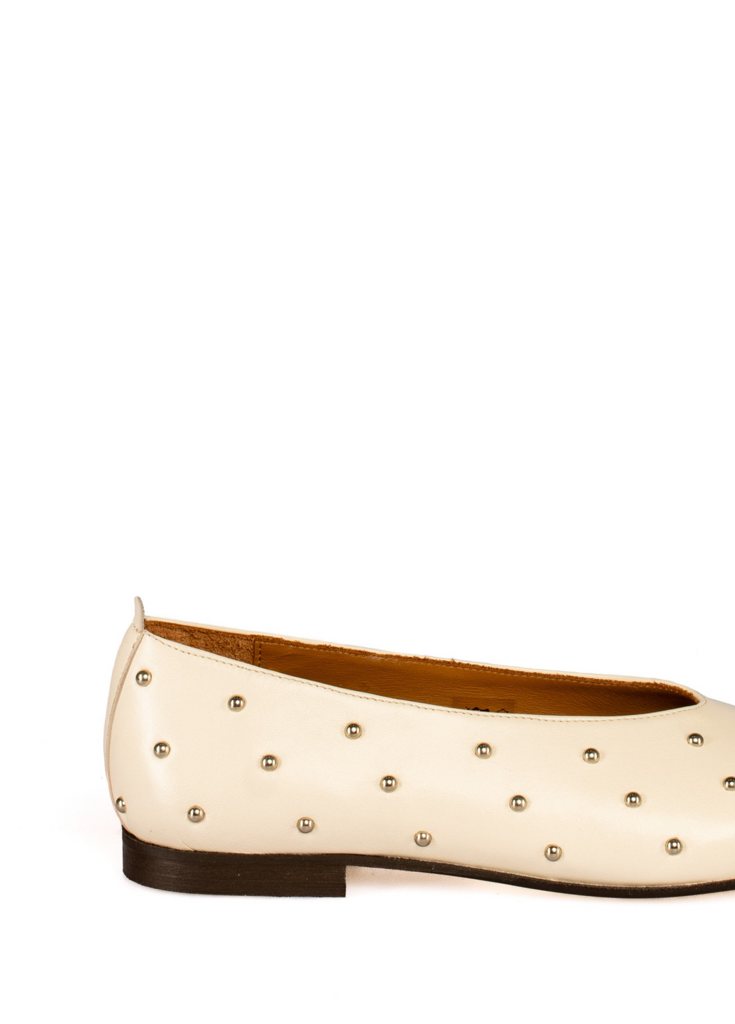 SABRINAS DE SALTO RASO COM TACHAS - TAPADAS