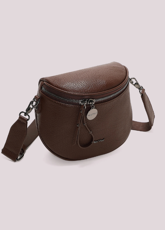 BOLSA DE CINTURA COM ALÇA DE OMBRO COM LOGÓTIPO - MIMI MUA