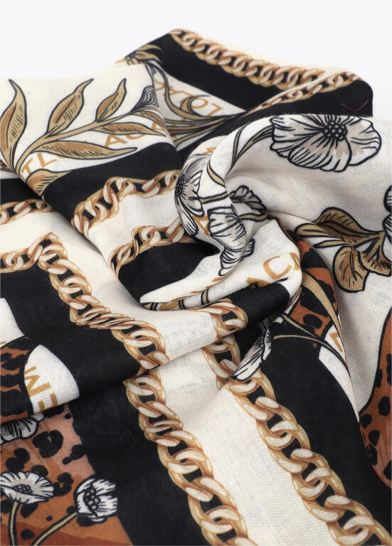 ECHARPE COM ESTAMPADO LEOPARDO BY MAITE 100x200CM - LOLA CASADEMUNT