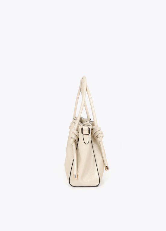 MALA COM ACABAMENTOS EM DOURADO LC - LOLA CASADEMUNT