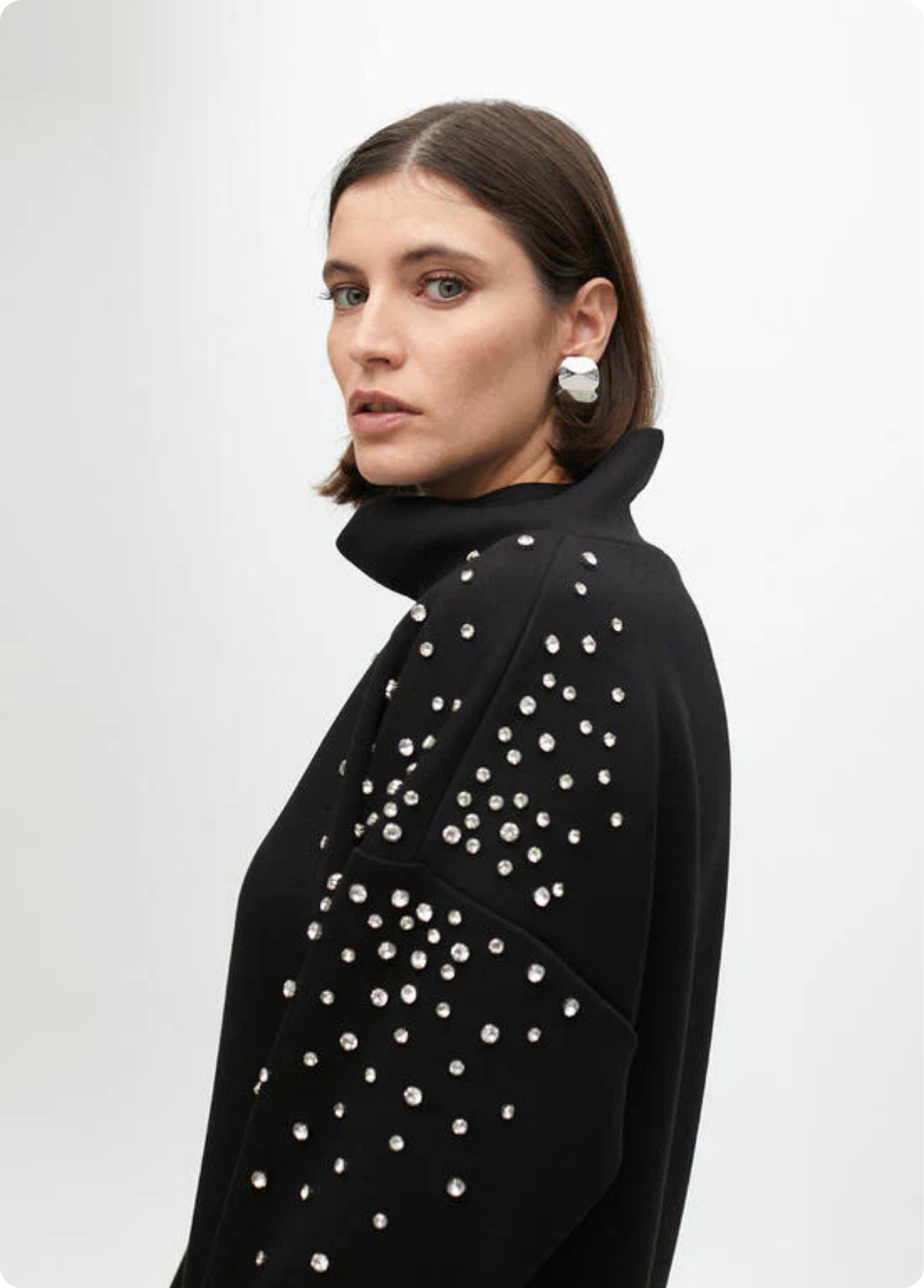VESTIDO DETALHE EM PEDRARIA - LOLA CASADEMUNT