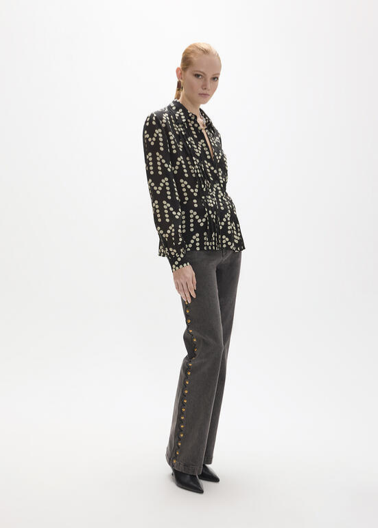 CAMISA COM MONOGRAMA EM BOLINHAS BY MAITE - LOLA CASADEMUNT