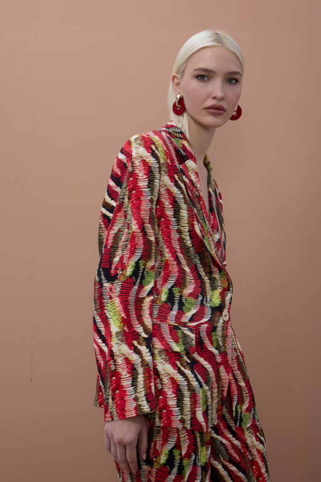 BLAZER ESTAMPADO MULTICOLOR - LOLA CASADEMUNT BY MAITE