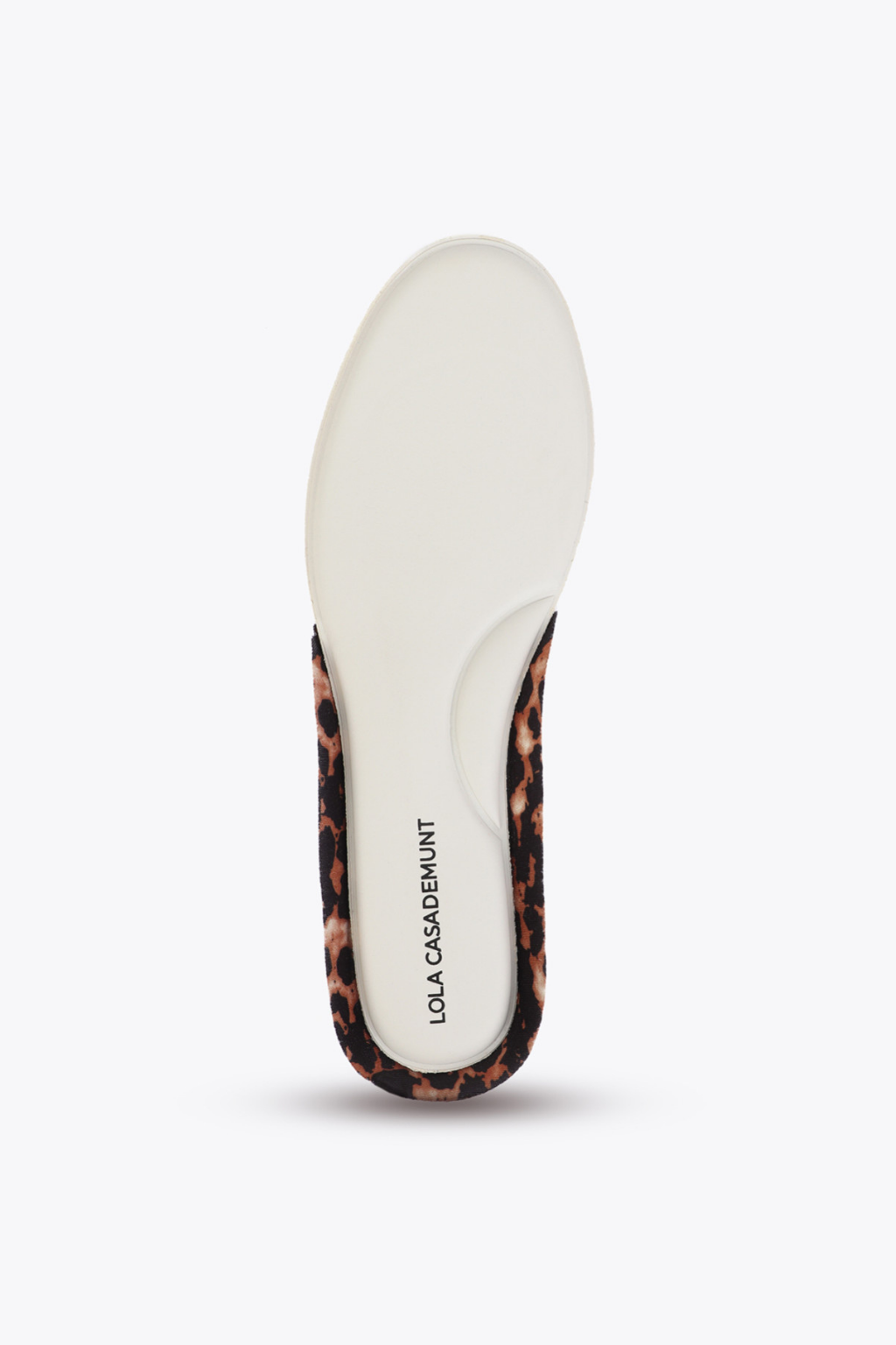 TÊNIS COM LOGOEM TECIDOS COMBINADOS E DETALHES EM COURO - LOLA CASADEMUNT