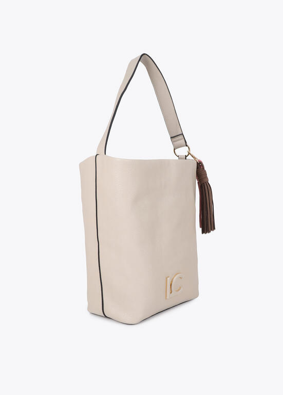 SHOPPER EM ECOPELE COM PORMENOR DE FRANJAS LC - LOLA CASADEMUNT