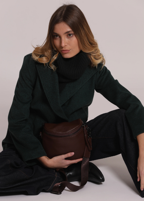 BOLSA DE CINTURA COM ALÇA DE OMBRO COM LOGÓTIPO - MIMI MUA