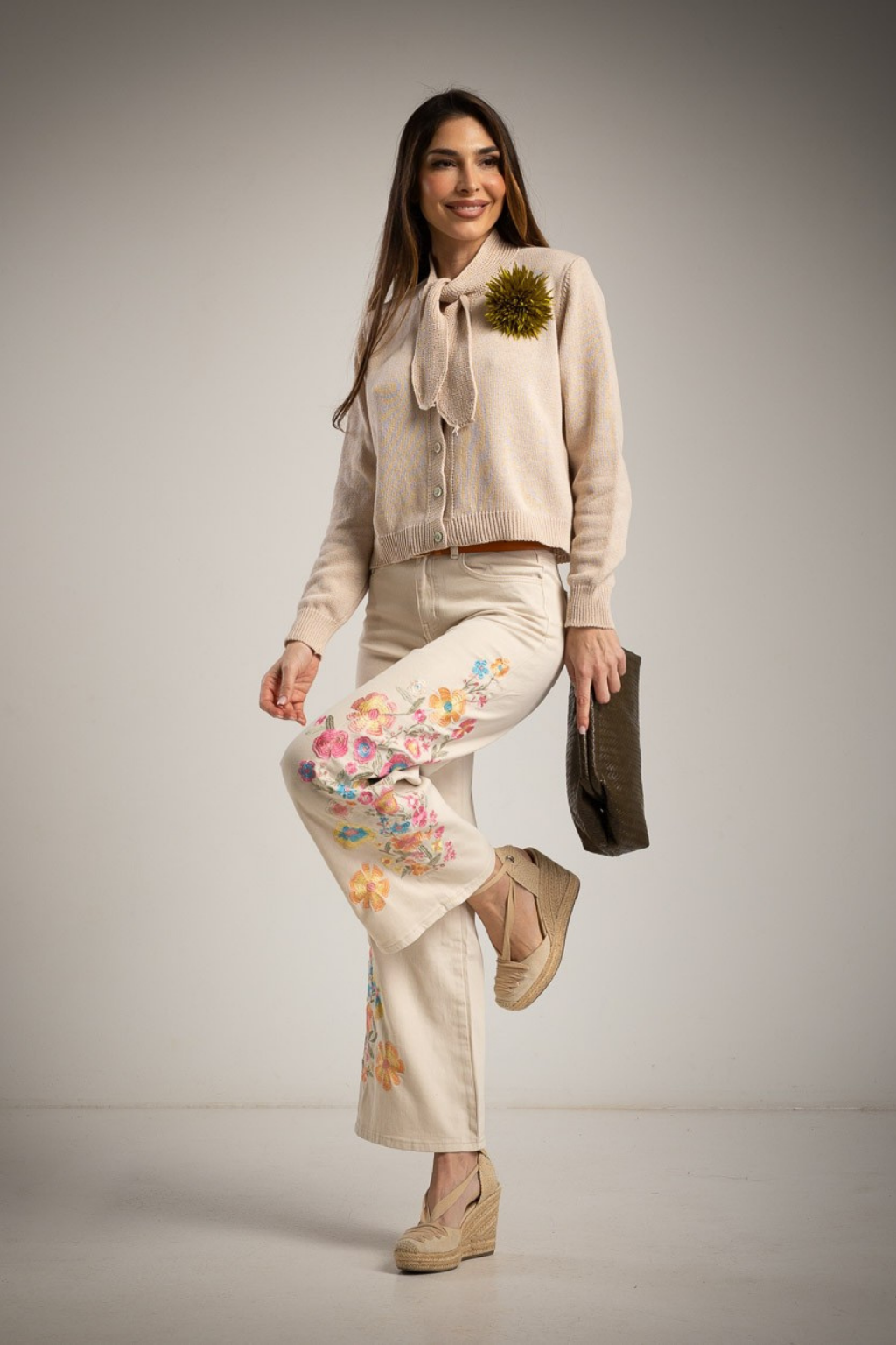 CARDIGAN COM LAÇO - ALBANO'S