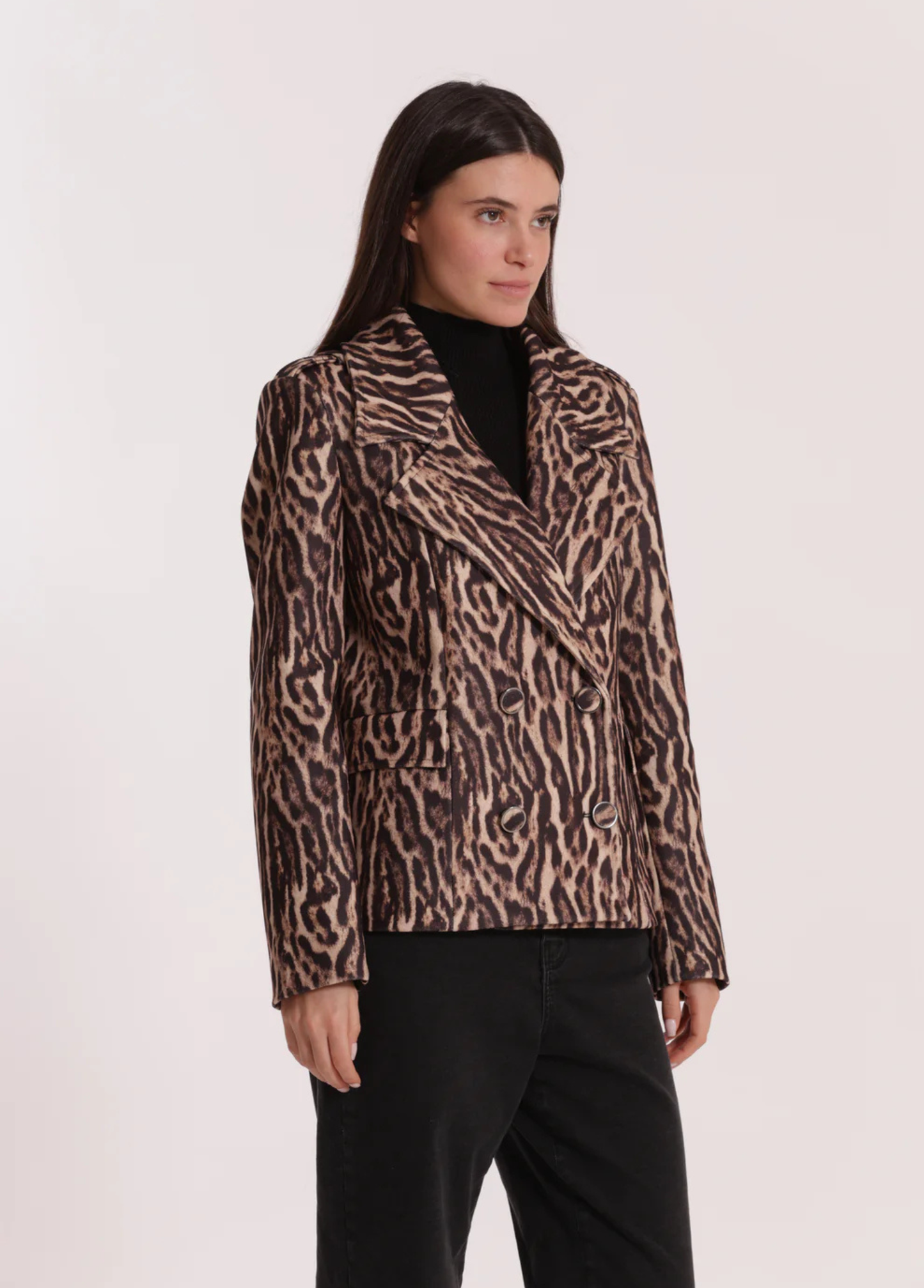 BLAZER ANIMAL PRINT - MIMI MUA