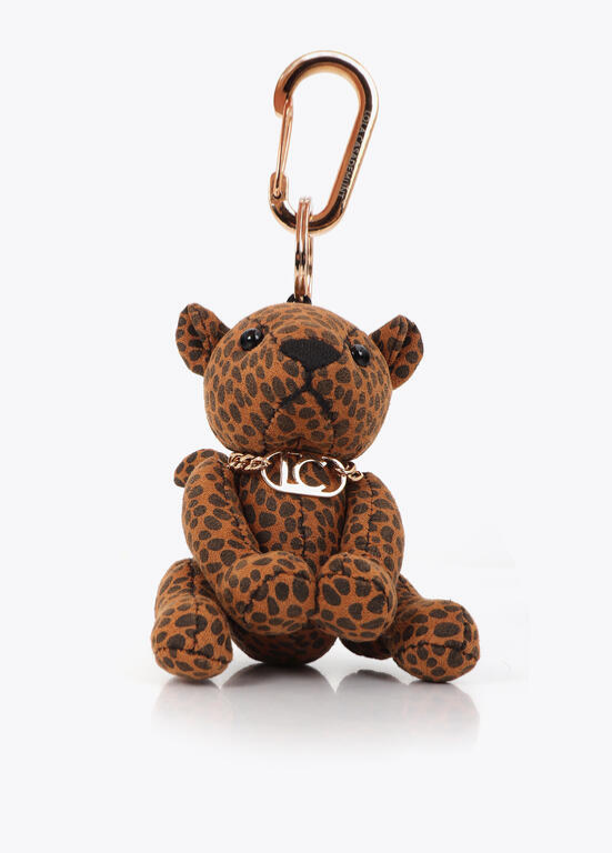 PORTA-CHAVES TEDDY ANIMAL PRINT LC - LOLA CASADEMUNT