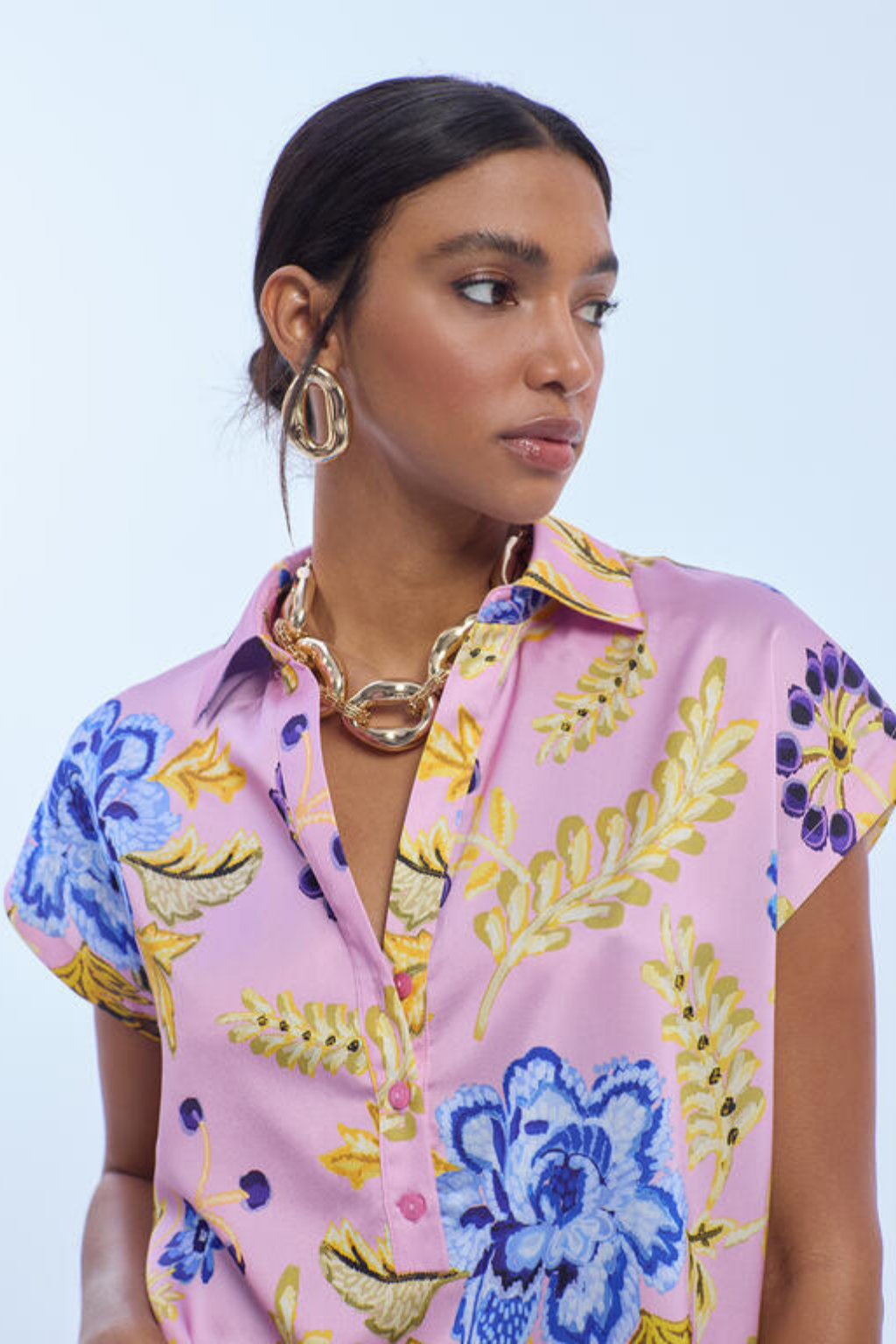 BLUSA ESTAMPADO FLORAL - LOLA CASADEMUNT