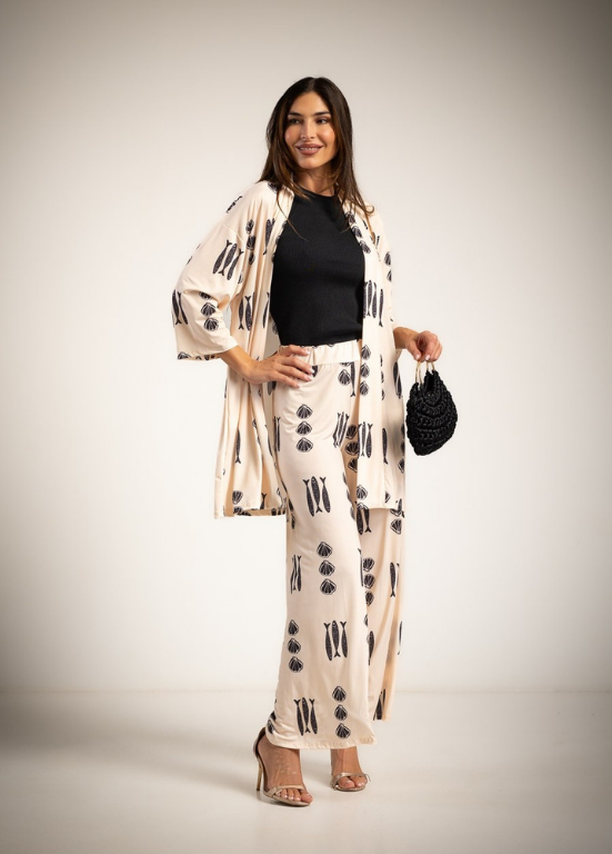 CONJUNTO DE MALHA FRIA COM ESTAMPADO MAR - ALBANO'S