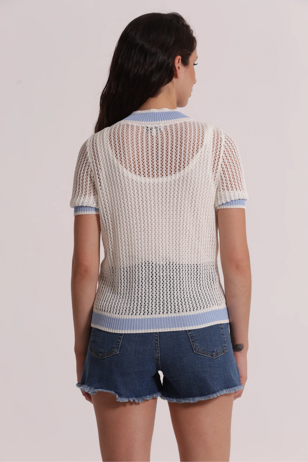 CASACO DE CROCHÊ COM FECHO - MIMI MUA