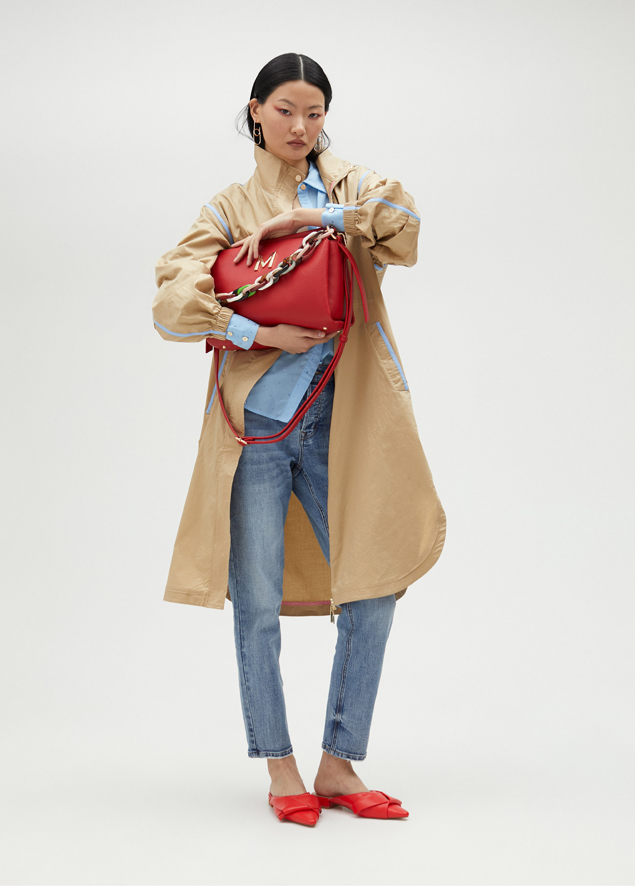 TRENCH EM COR BEGE - LOLA CASADEMUNT
