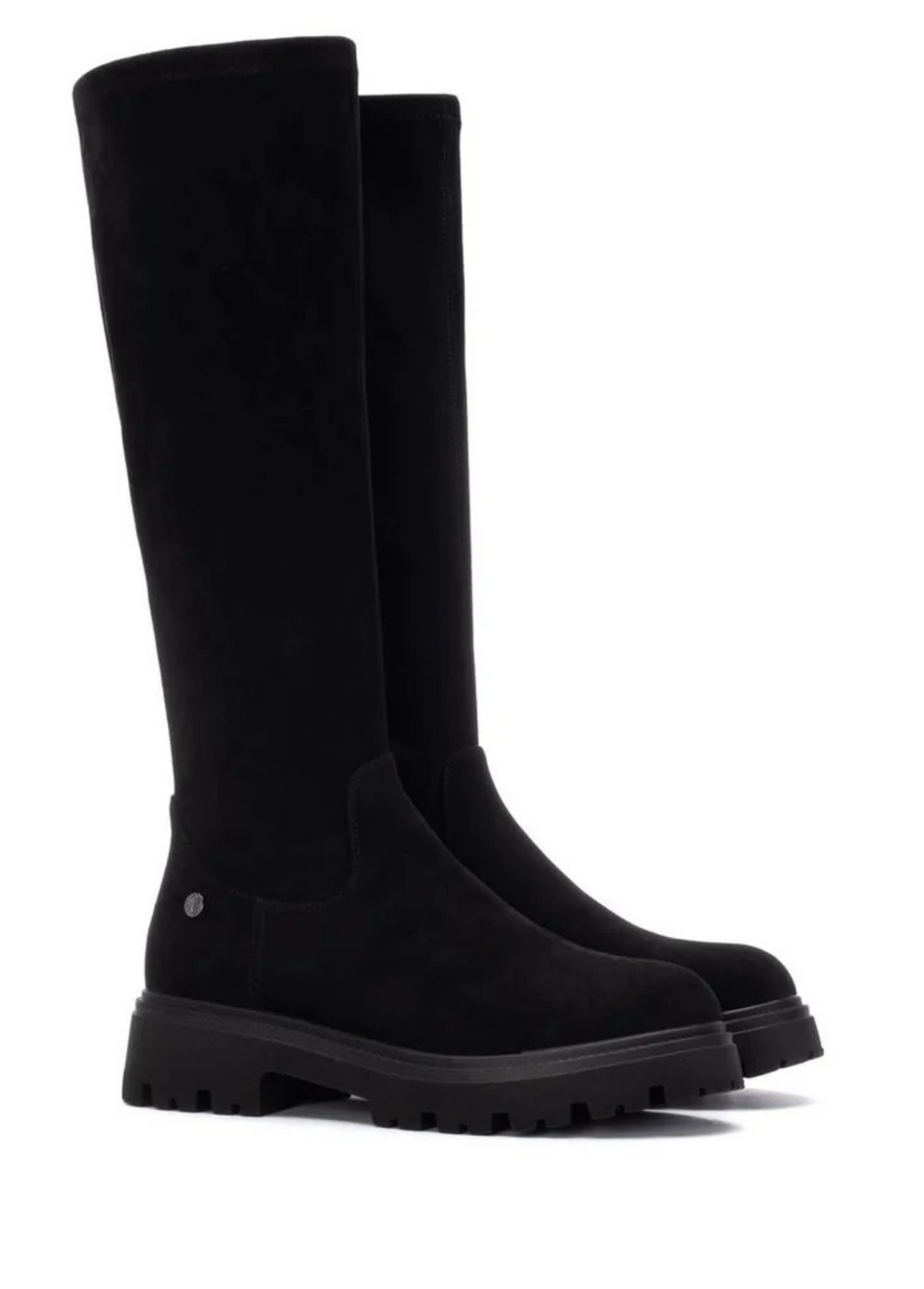 BOTA RASA ELÁSTICA DE CAMURÇA MACIA - XTI SHOES