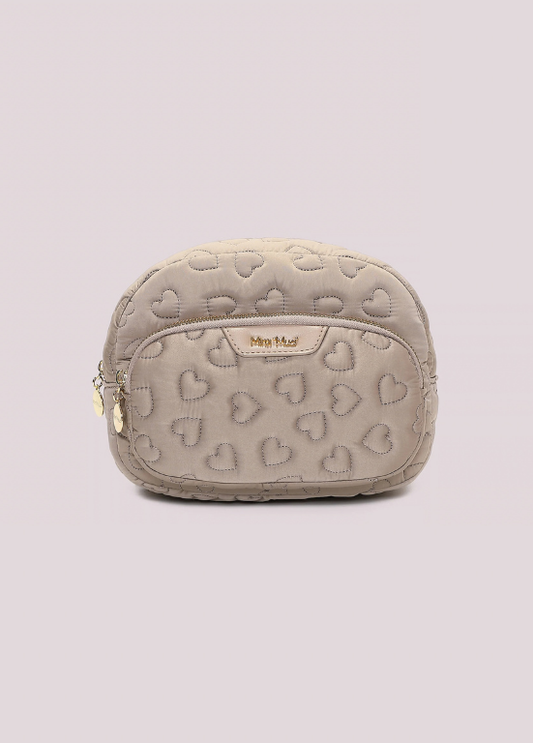 ESTEJO NECESSAIRE ACOLCHOADO COM CORAÇÕES - MIMI MUA
